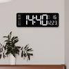 16" Nordic LED Digital Wall Clock with Large Screen Display, Model 6626 - Simple Living Room Décor.