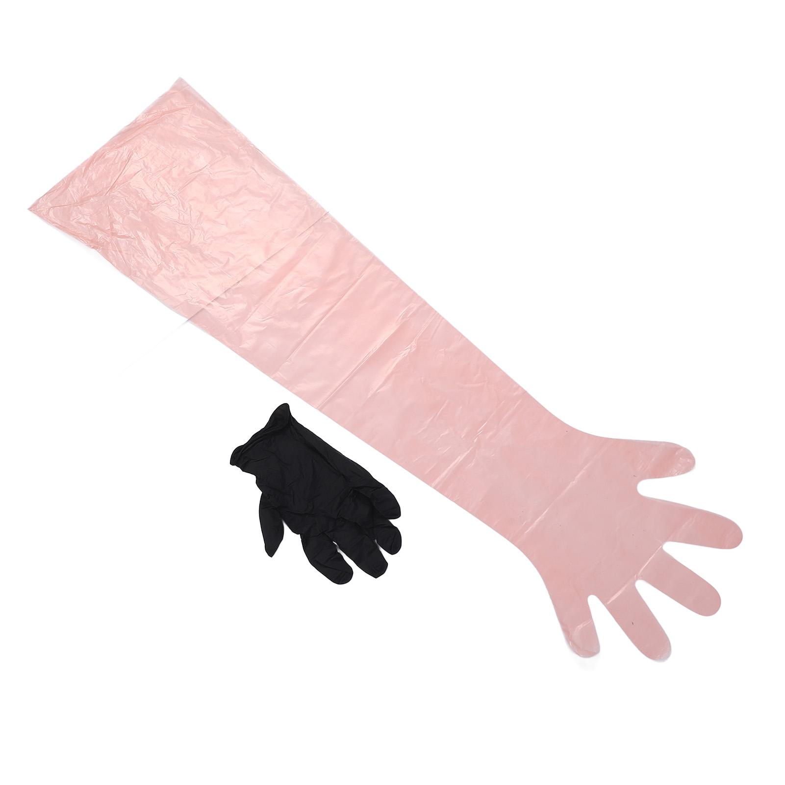 

24 Pairs Deer Clning Gloves Kit, Nitrile Field Dressing Gloves with Deer Gutting and Odor Control Gloves