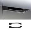 2PCS Real Carbon Fiber Car Side Fender Air Outlet Decoration Sticker For Jaguar F-Type 2013-2022 Car Exterior Accessories