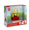 Hape Railroad Crossing Warning x x 9 for ages 3 and Pretend Play E3706 Device, 12.6 12.5 cm, Wooden, up, Toy,
