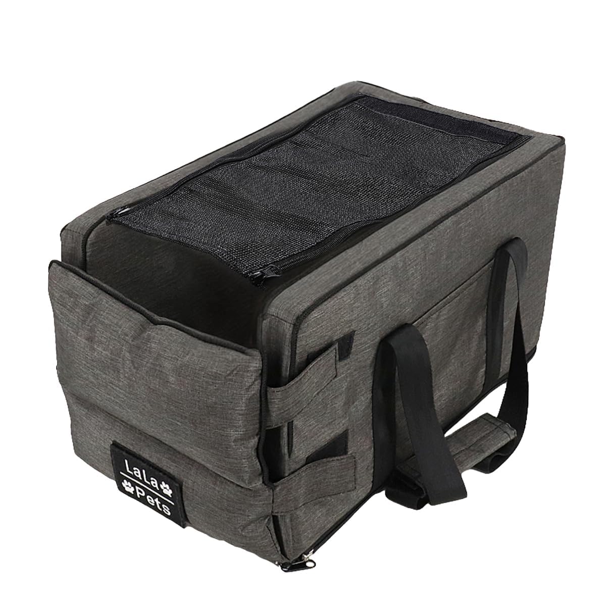 

in a dog supervised by a Drive Bed with Bottom Pet Carrier for Small Dogs Gray [Featured magazine, veterinarian] [LaLa-Pets] Box/Drive Board, (with