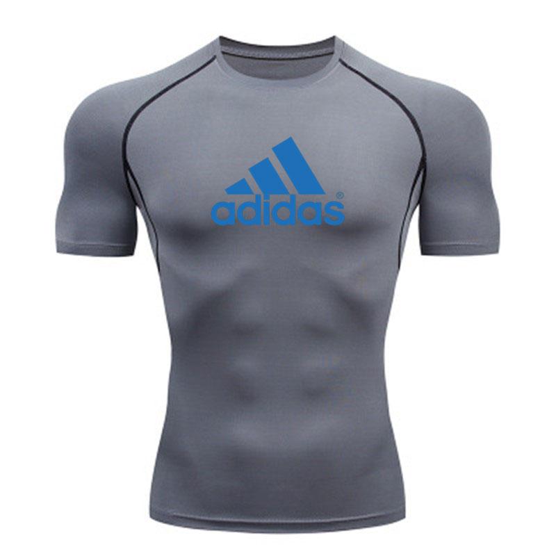 Men's Quick Dry Compression Workout T-shirt Breathable Elast