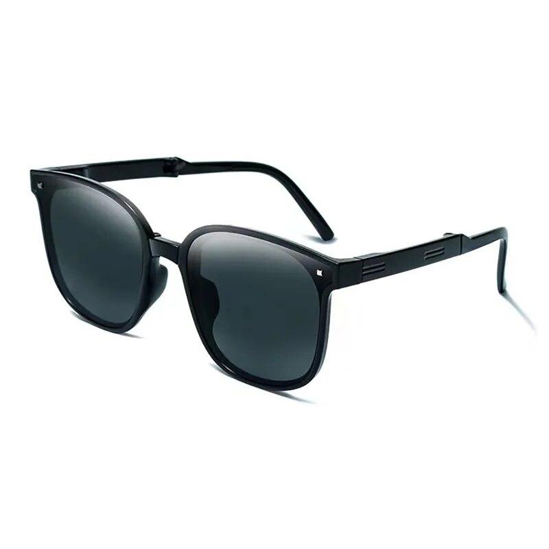 Fashion Classic Portable Foldable Sunglasses UV400 Summer Vintage Retro  Eyewear Women Lady Riding Eyeglasses Sun Shade