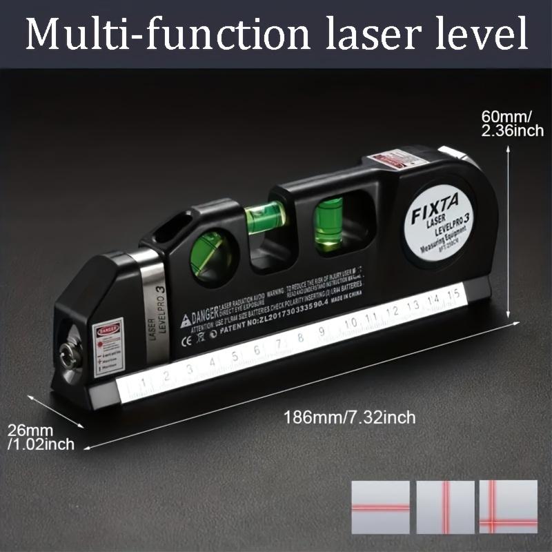 Laser Level Tool,Household Multi-purpose Laser Level Kit,Standard Crosshair Level Decoration Crosshair Level with High Precision