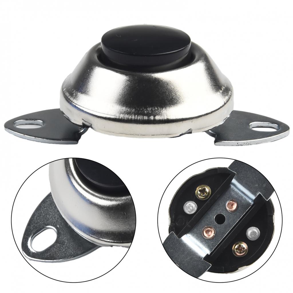 Schalter Knopf 50 MOhm Max ABS Kunststoff + Metall Auto Motor Drücken