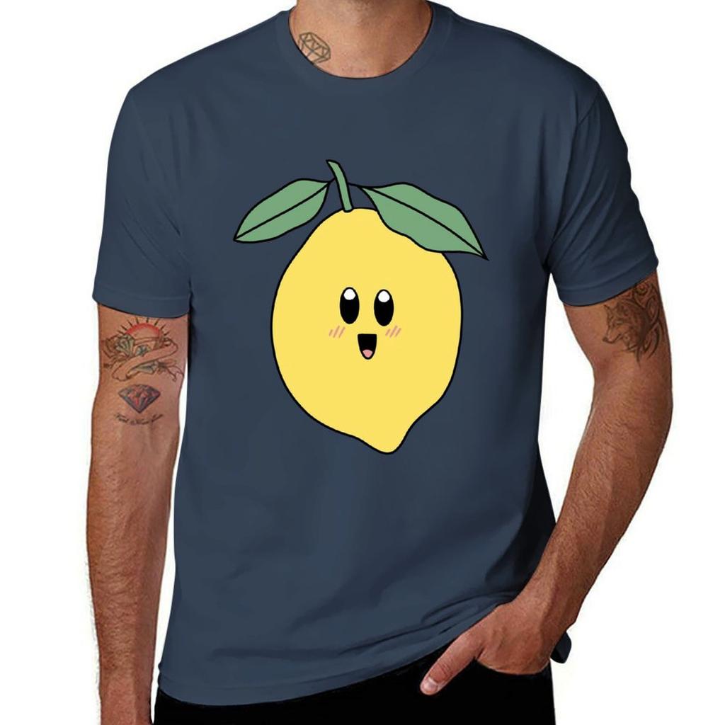 Cute Lemon Tshirt Creative Graphic Tee Shirt