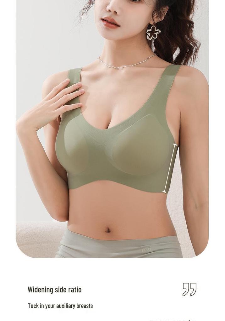 Seamless Thin Sports Bra - Anti-Sag, No Underwire, Beautiful Back Design for Young Girls