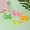 Glitter Balloon Dog Squeeze Toy, Stress Relief Transparent Dog Sensory Toy, Soft Stretchy Animal Shape Fidget Toy for Home Office Classroom