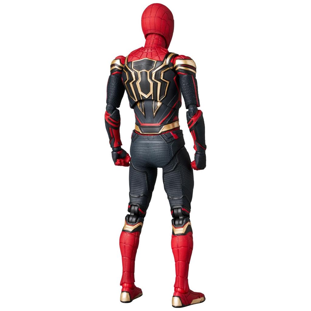 Medicom Toy MAFEX No. 245 Spider-Man Integrated Suit Action Figure, Approximately 150mm Tall, Non-scale, Pre-painted