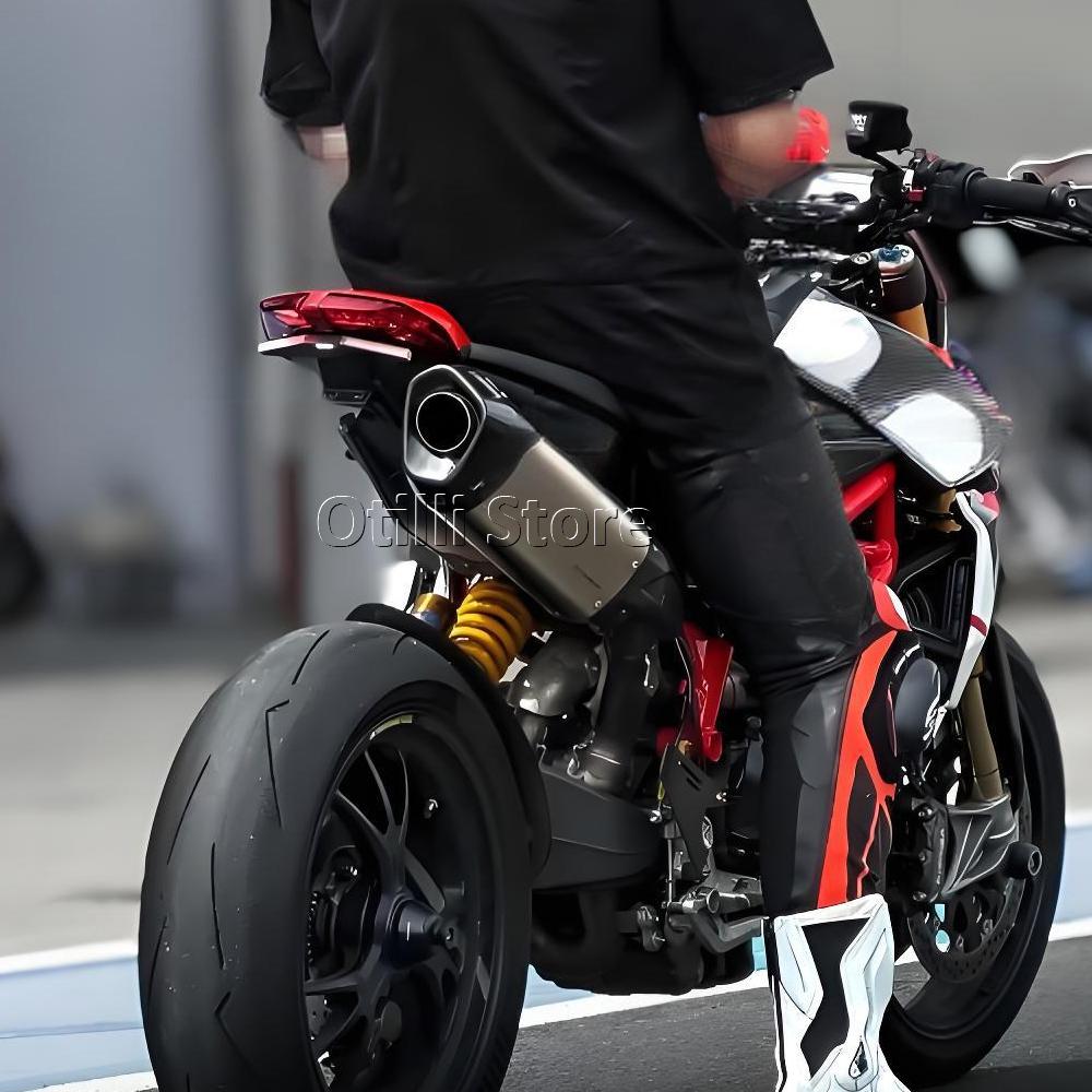 New Motorcycle Rear Short Tail Stock License Plate Holder Tailstock Bracket Kit For Ducati Hypermotard 950 / SP 2018-2023