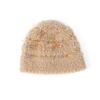 Colored jelly bean plush bucket hat women's autumn and winter face small versatile wool hat big head circumference hat bucket hat