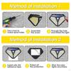 Solar Lights Outdoor,102 Sensor Lamp, 120° Wide Angle Illumination, Waterproof, Flood Light for