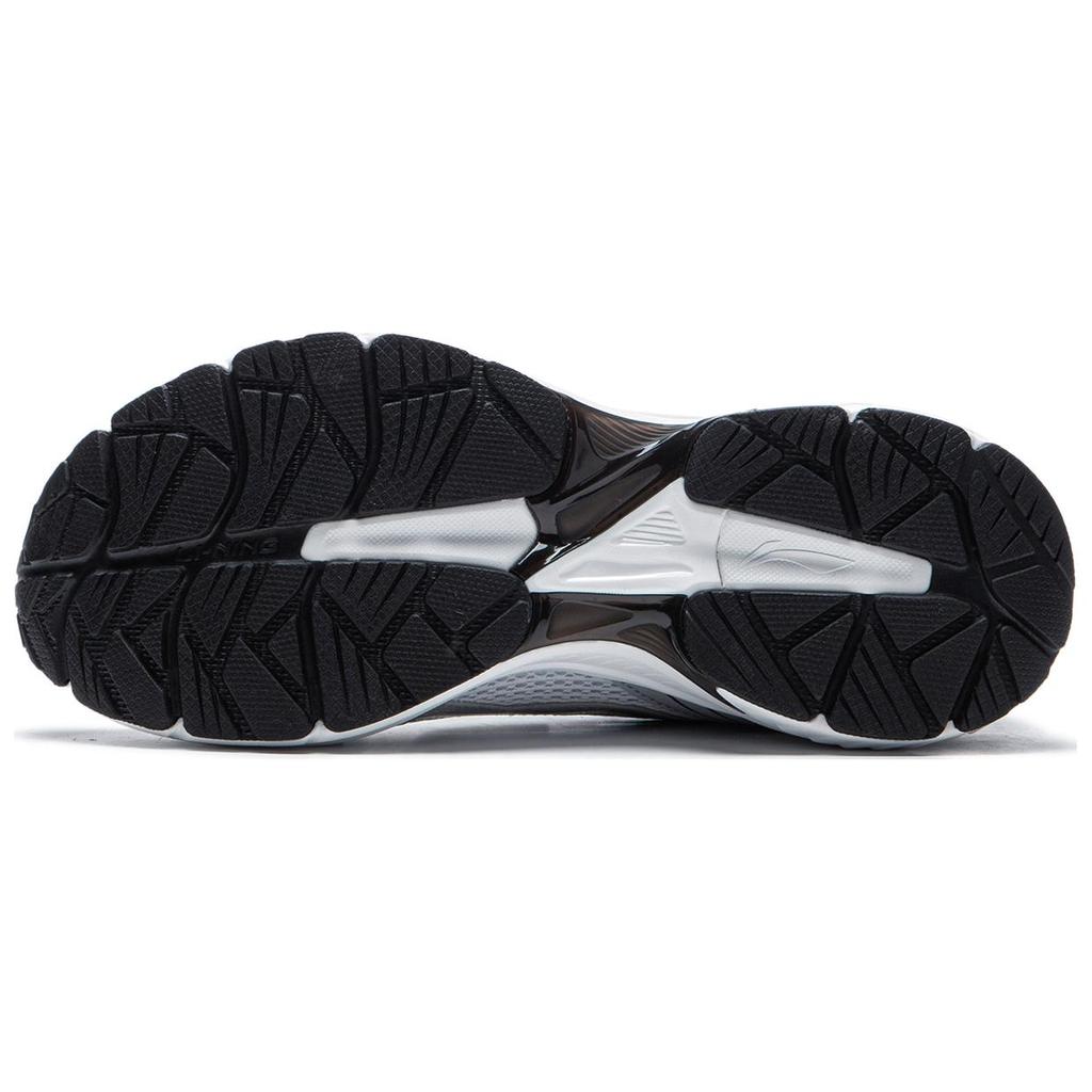 New LiNing Shake 1.5 Cushioning Slip Resistant And Abrasion Resistant Low Top Running Shoes Women's White Gray ARXU014-2