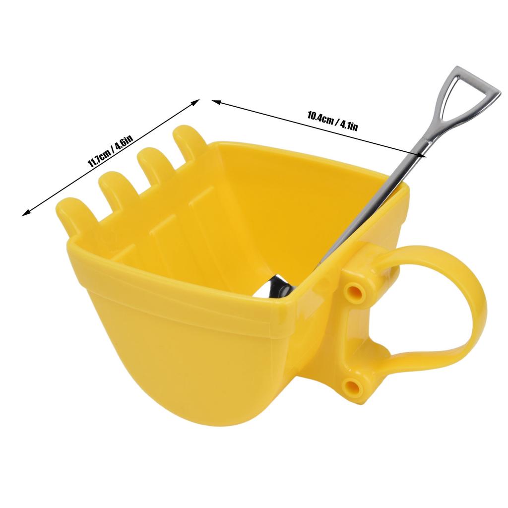 330ml Excavator Bucket Cup with Shovel Spoon Creativity Tea Cup Milk Coffee Mug Birthday Gift Excavator Bucket Cup Excavator Cup