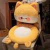Cute Winter Split Seat Cushion Student Dormitory Warm Fart Cushion Office Sedentary Chair Cushion Backrest Plush Cushion