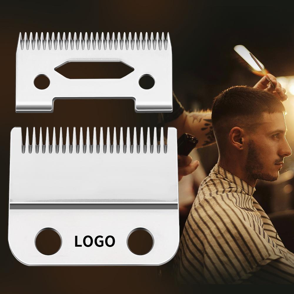 Professional 2-Hole Clipper Blade Replacement High Carbon Steel Hair Clipper Blade Barber Blades