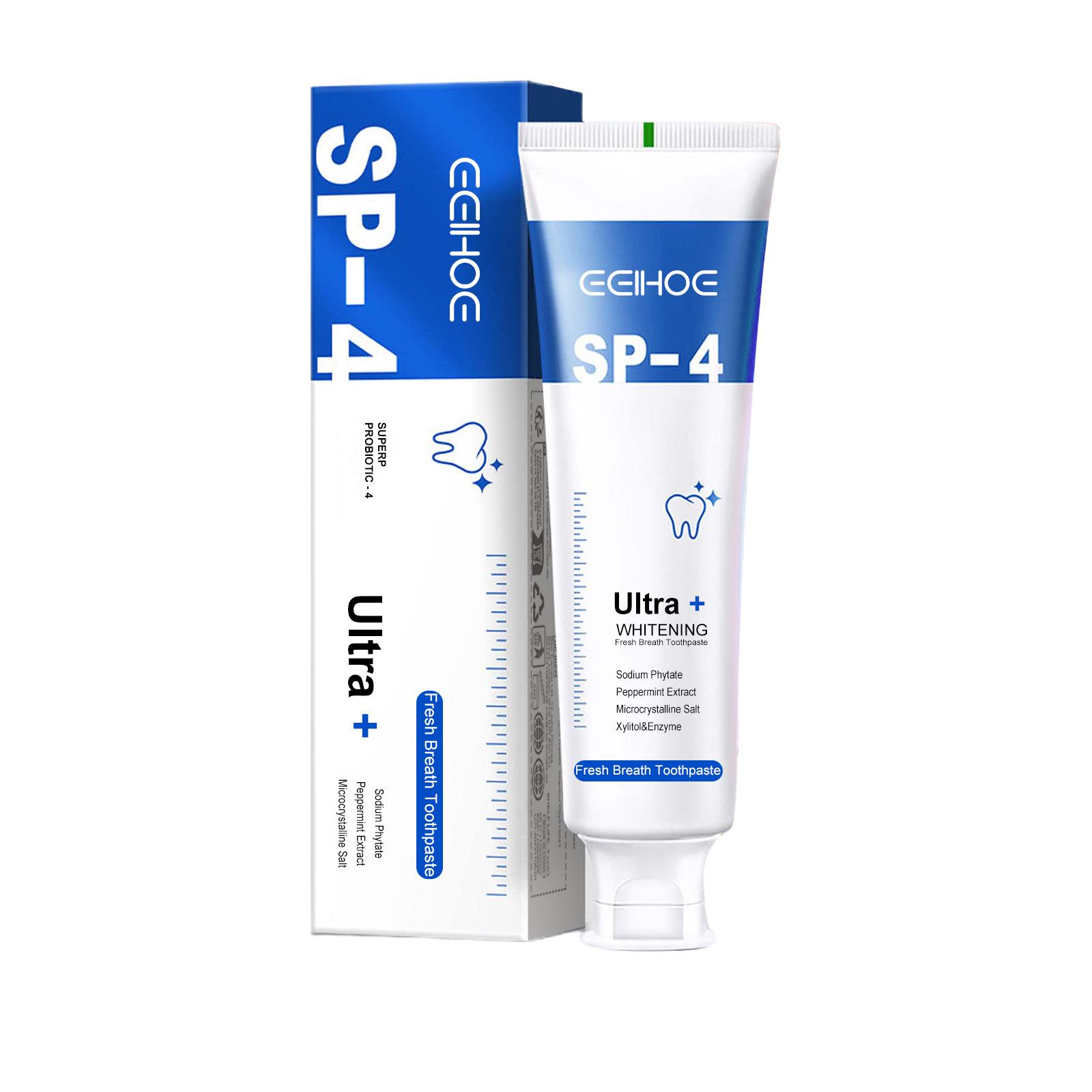 

EELHOE Fresh Breath Brightening Toothpaste - Cleans and Cares for Teeth and Mouth Daily