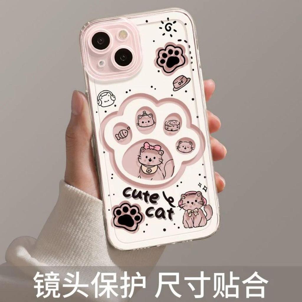Floral Printed Cover Covers Phone Case TPU Silicone For Xiaomi Iphone Samsung Scratch Shockproof Cell Phone Case