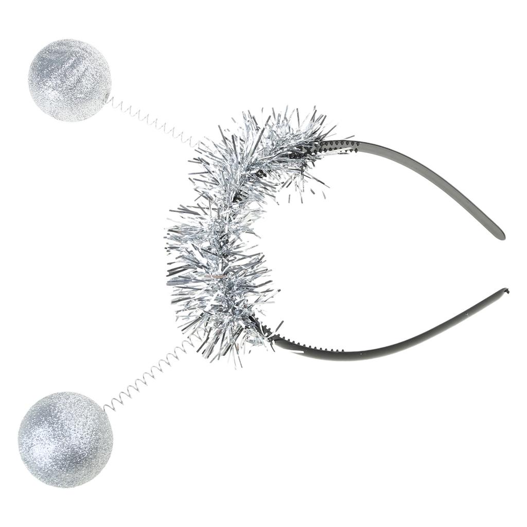 Shimmering Disco Ball Party Headband Novelty Funky Hairhoop Sequined Hairhoop for Adult Kids Music Festival Accessories