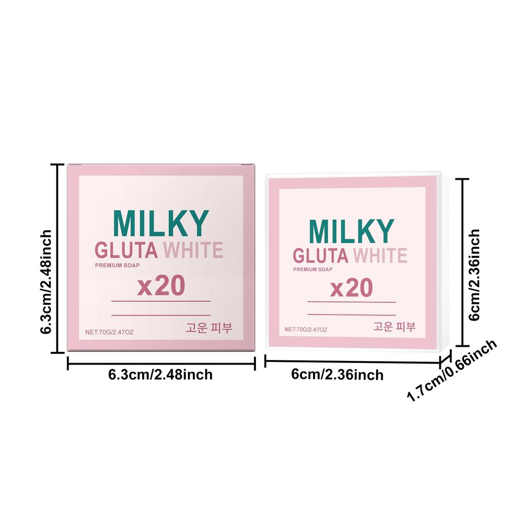 Milk Moisturizing Soap Brighten Skin Increase Skin Elasticity Exfoliate Relieve Chicken Skin Restore Radiance Bright White Soap