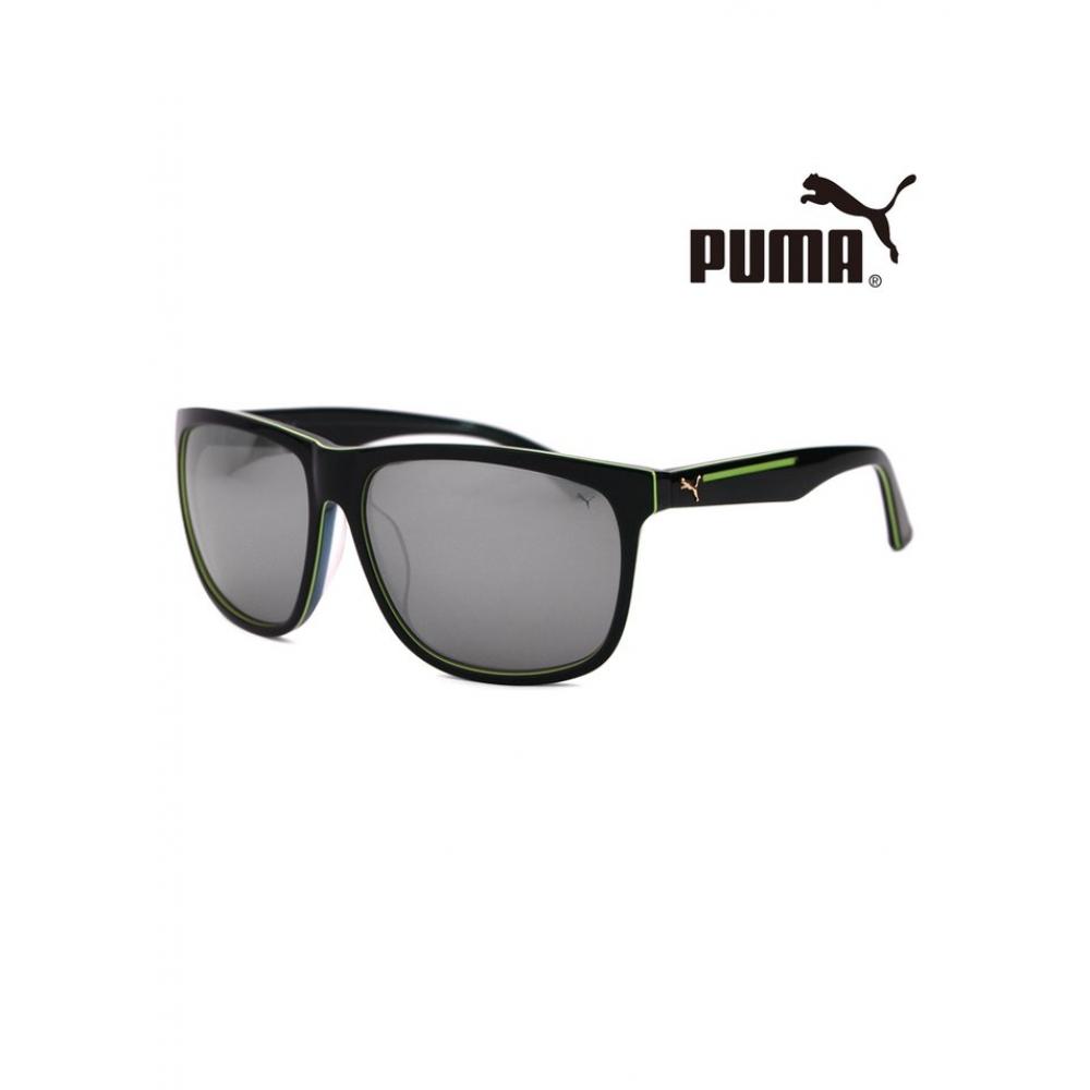 

Puma Pu0085sk 004 Square Horn Rimmed Over Asian Fit Mirror Sunglasses PU0085SK004