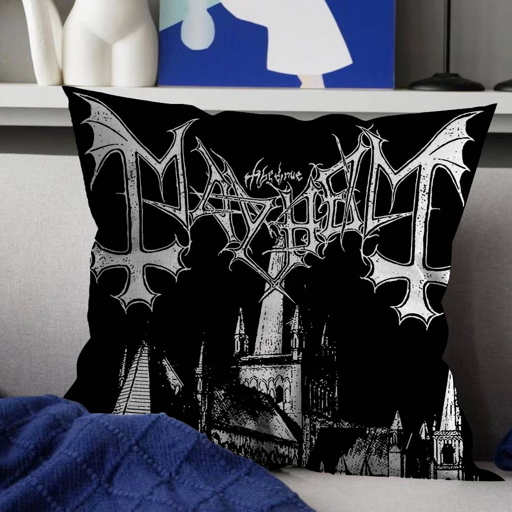 Mayhem Band Stitch Lucky Dragon Pillow Cover Sofa Cushion Cover Home Room Decoration Children Gift