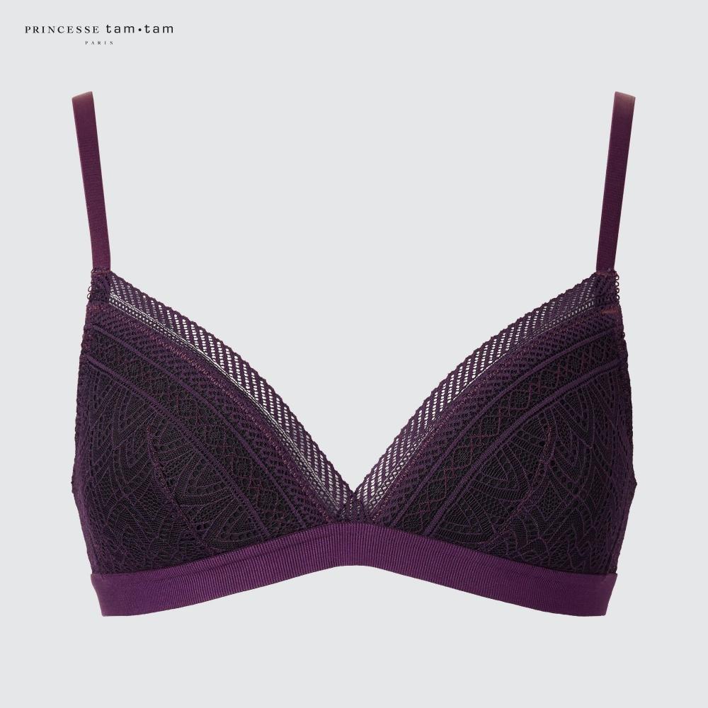 

UNIQLO ЯПОНИЯ Бюстгальтер с кружевными подкладками Princess Tam Tam