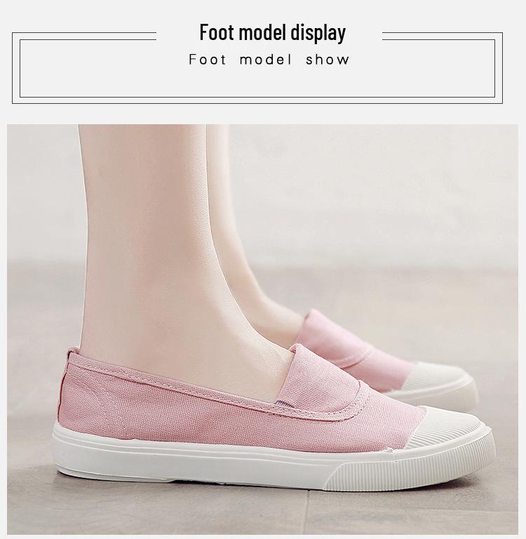 2025 Spring Canvas Shoes: Unisex Casual Low-Cut Flats in Korean Style