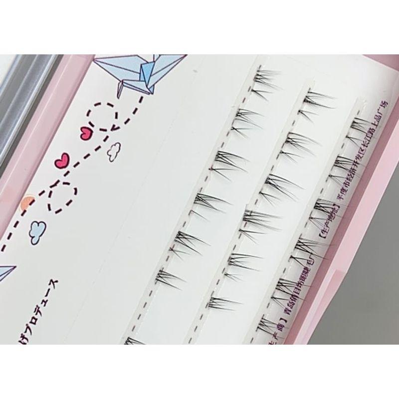 Denivyse - Mehrpack-Cluster-Wimpern mit Kreuzboden