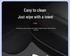 Carbon Fiber Rear Door Sill Strips & Under-Seat Corner Protectors for Tesla Model 3/Y