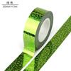 5M Laser Pattern Tape Blue Green Silver Creative Color Basic Diy Bookkeeping Decorative Material Stickers Handmade Tape