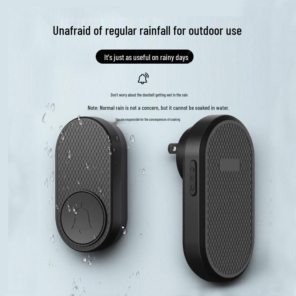 Smart Long-Range Wireless Doorbell with One-Button Call for Elderly & Patients