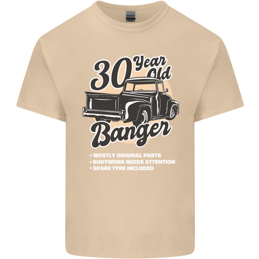30 Year Old Banger Birthday 30th Year Old Mens Light Cotton T-Shirt Unisex T-Shirt XL