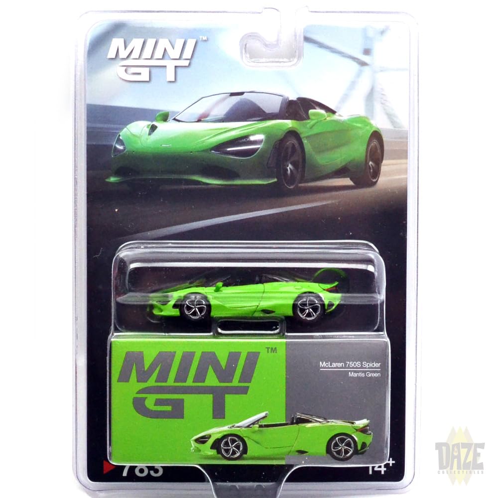 MINI GT 164 Scale MiJo TOYS - McLaren 720S Spider (Mantis Green)