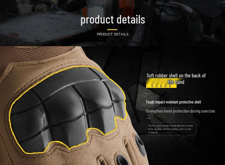 Tactical Full-Finger Non-slip Cut-Resistant Touchscreen Gloves for Outdoor Sports & Cycling