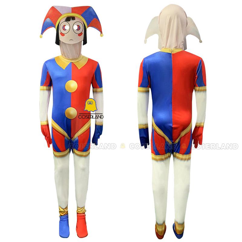The Amazing Digital Circus Pomni Kinger Zooble Cosplay Cartoon Costume Gangle Halloween Party Costumes Kids Children