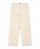FALLETT Curved Line Straight Pants Ivory