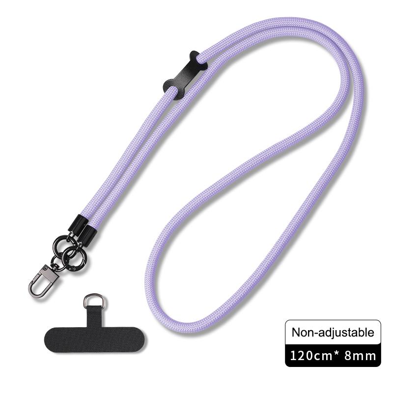 Univerzální šňůrka na telefon proti ztrátě, odnímatelná barevná šňůrka na krk, bezpečnostní poutko na telefon, kroužek na klíče, řetízek, lano s kartou