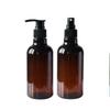 1pcs 250ml Plastic Pump Bottles Shampoo Shower Gel Jars Containers Storage