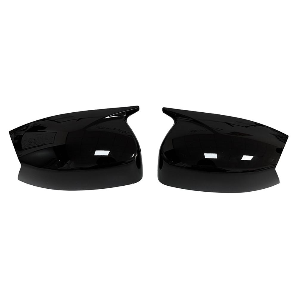 For Ford S-MAX C-MAX Galaxy 2006-2015 ABS Rearview Side Mirror Cover Wing Cap Exterior Door Housing Shell Trim Adhesive Sticker