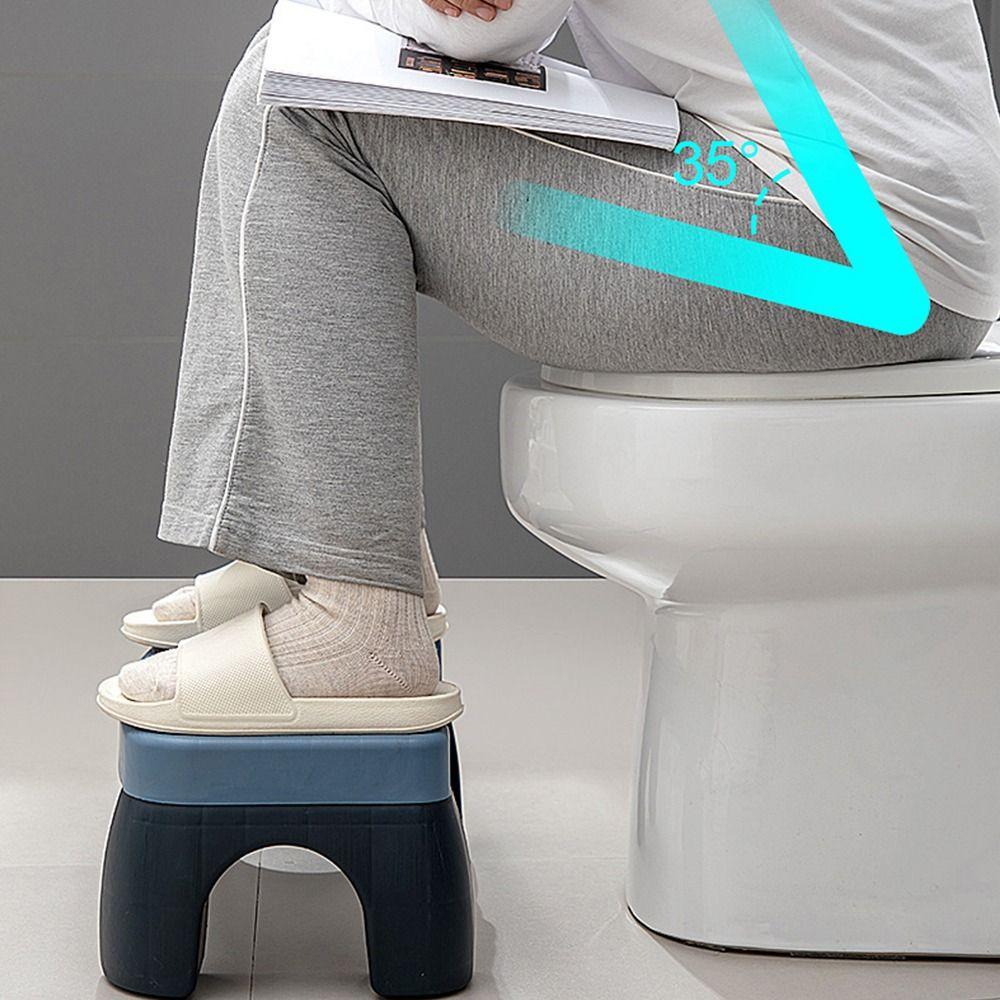 Footrest Toilet Seat Stool White Foot Stool High Quality Foot Resting Stool Bathroom