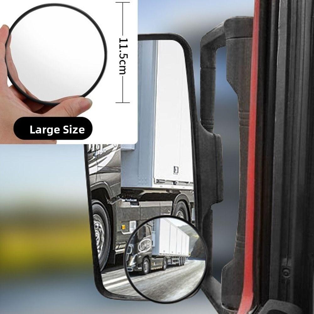 2Pcs HD Glass Car Blind Spot Mirror 360 Degree Adjustable Reversing Auxiliary Mirror  Vehicle