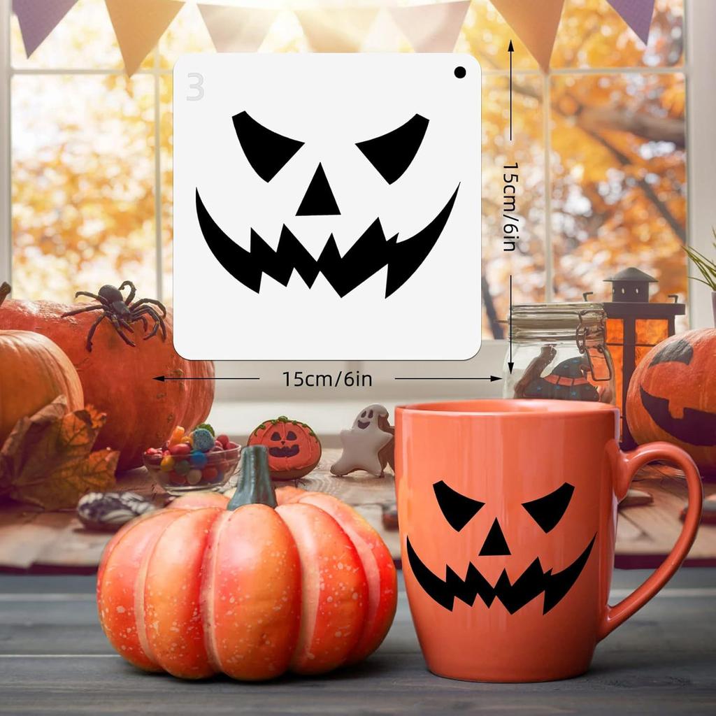 New Styles, Halloween Theme Park, Hollowed Out Templates, Ghost Pumpkins, Spider Webs, Witches, Graffiti Patterns, DIY Painting Templates