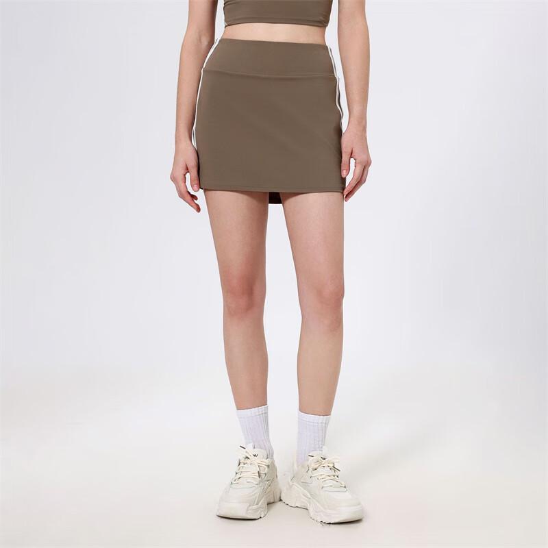 WEZHO Women s High-Waist Faux Two-Piece Athletic Skirt