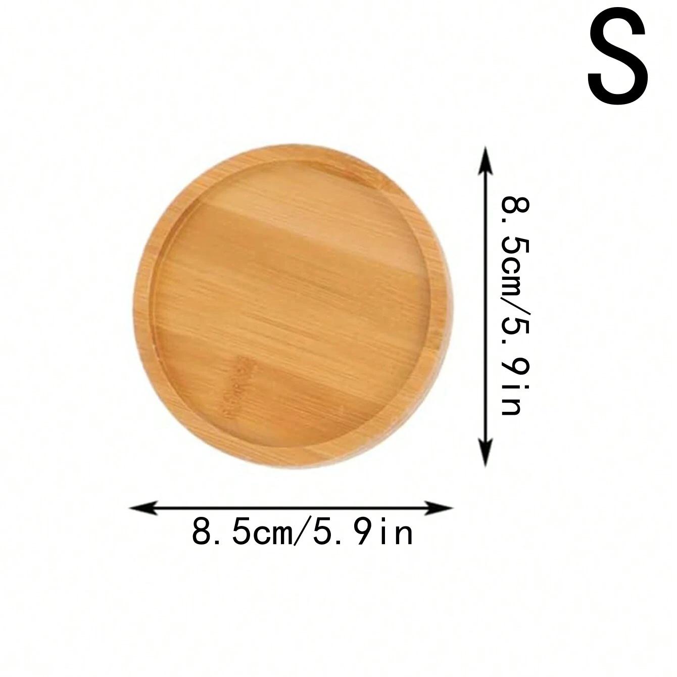 

Подставки под чашки из бамбука, дозатор мыла, поднос, органайзер для украшений, свечей, цветочный горшок, круглый поднос, декор для кухни и ванной комнаты