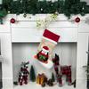 Christmas Socks Gift Bag Christmas Tree Ornaments Snowman Christmas Tree Pendant