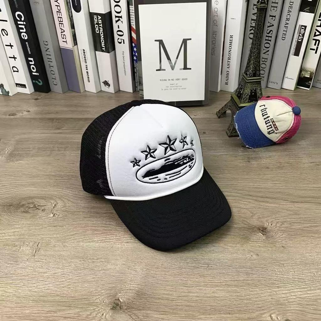 Corteiz 5 starz alcatraz trucker american trucker hat fashionable brand embroidered sun protection card