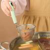 304 Stainless Steel Fine Mesh Spoon Hanging Hot Pot Filter Spoon Strainer With Plastic Handle Colander Kitchen Utensil