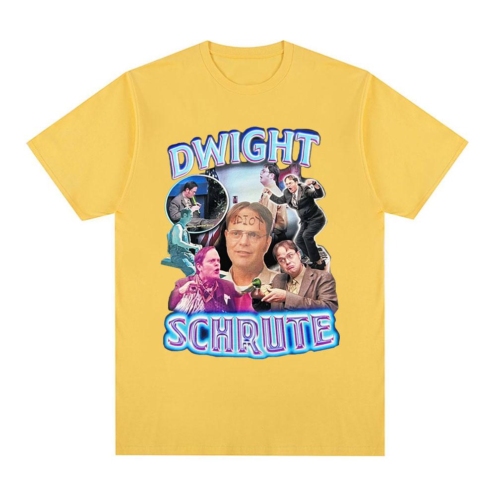 Dwight Schrute Homage T Shirt Tv Series The Office Michael Scott Jim Halpert T-shirt Men Women Cotton Casual Oversized T-shirts