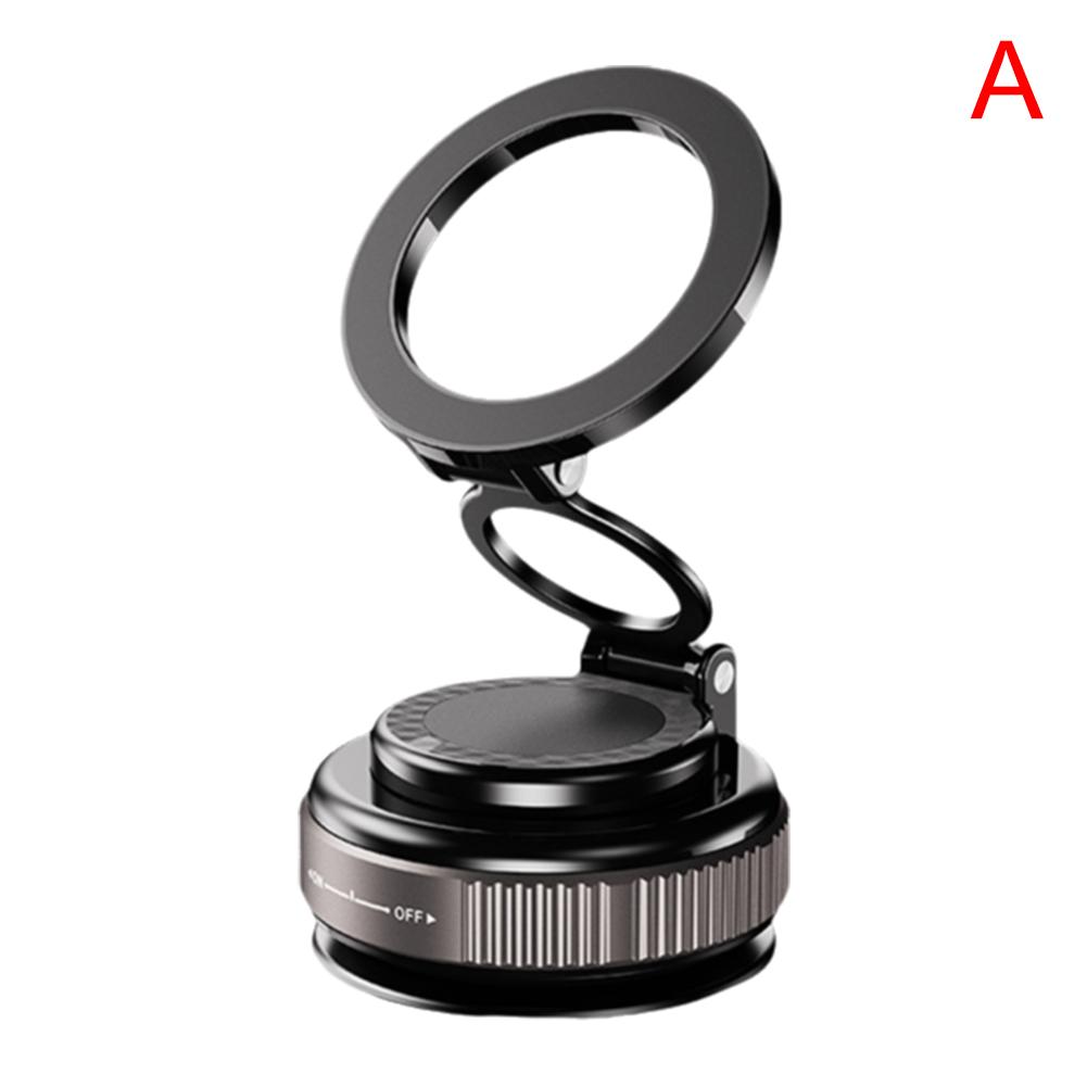 360 . Rotating Vacuum Adsorption Bracket Magnetic Foldable Mobile Lazy Multi-scenario Stand Pho G7X3